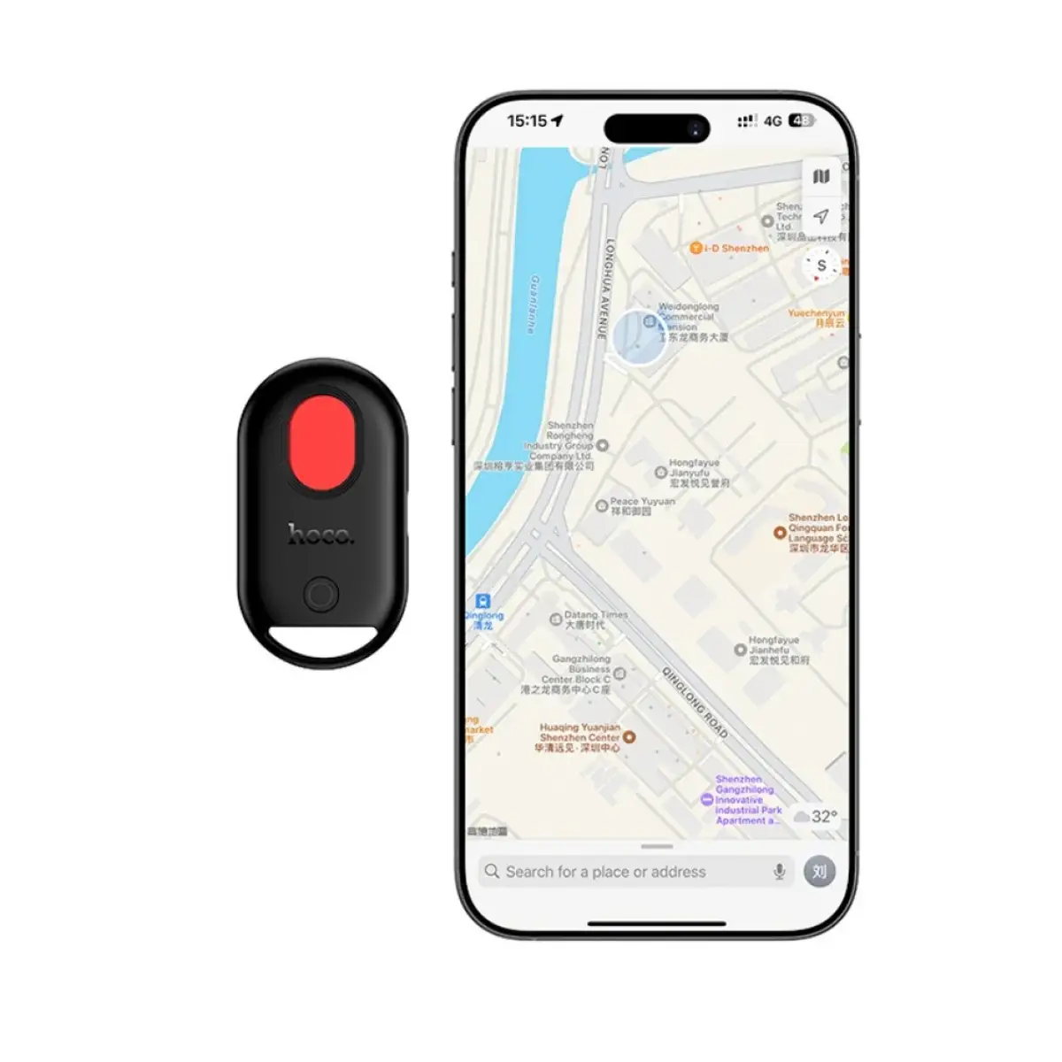Hoco Quest Camera Detection Anti-lost Device E95