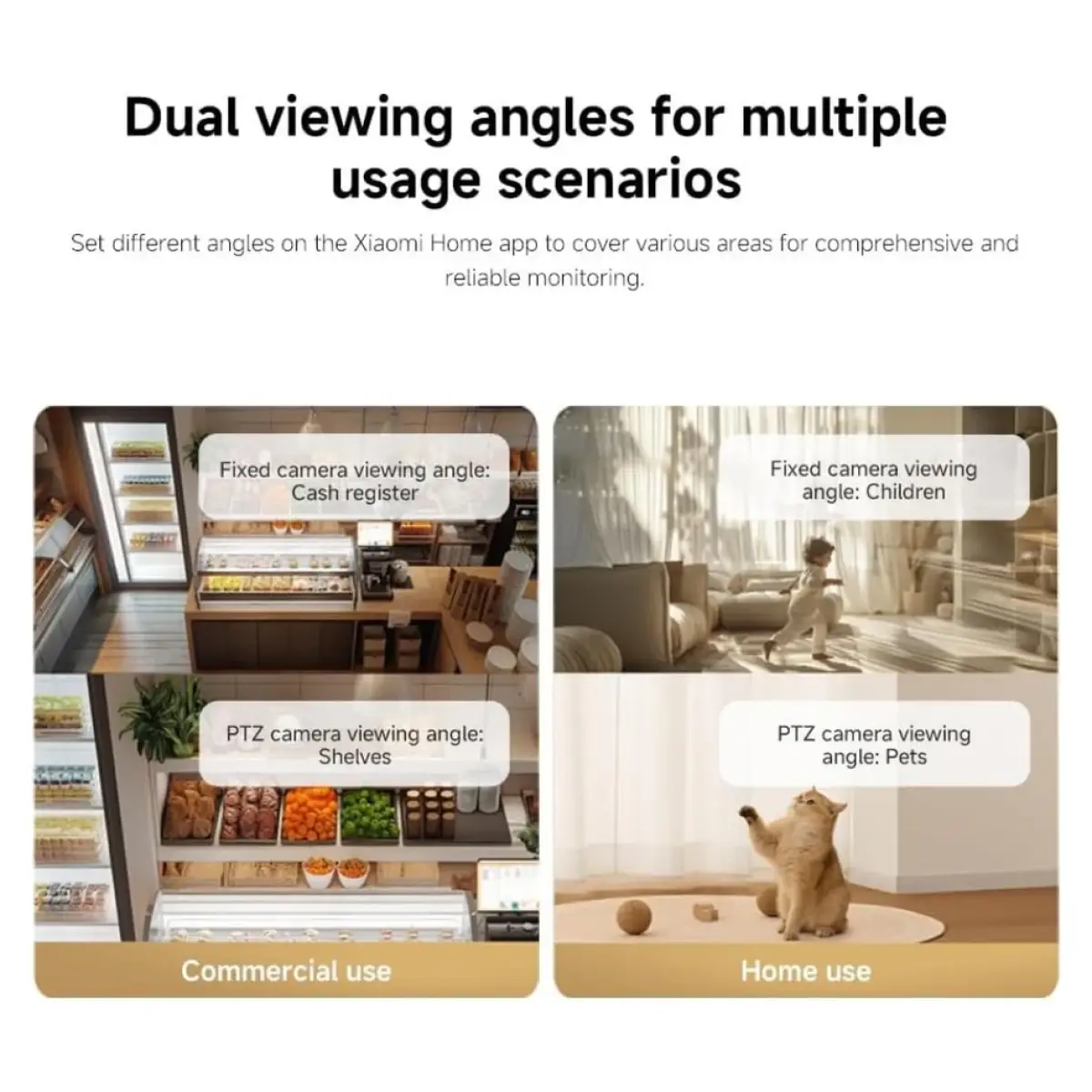 Xiaomi Camera Security Camera C500 Dual AI Smart