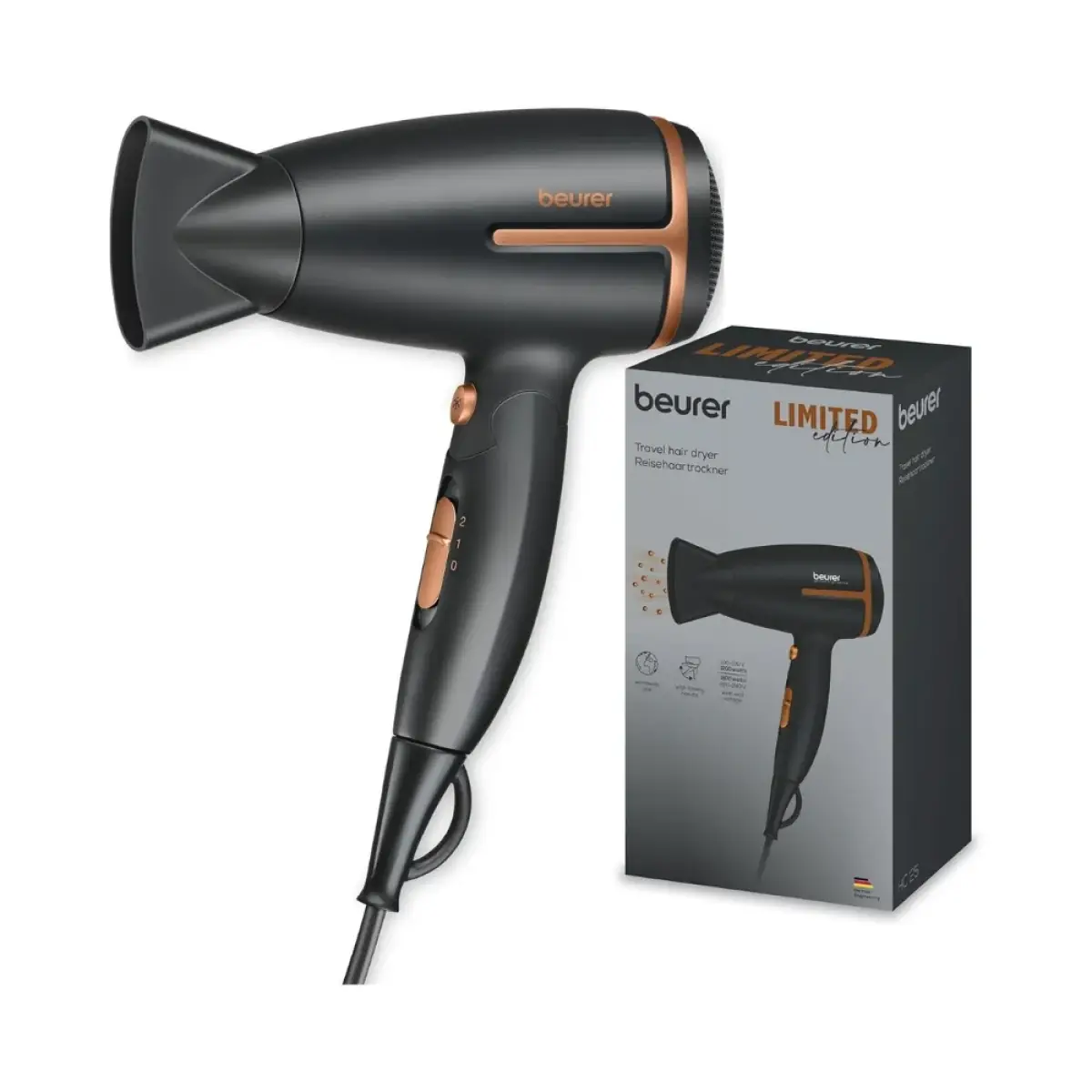 Beurer Travel Hair Dryer Limited Edition HC25