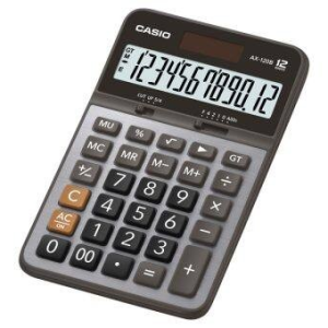 Casio Compact Desk Type Ax-120b Calculator