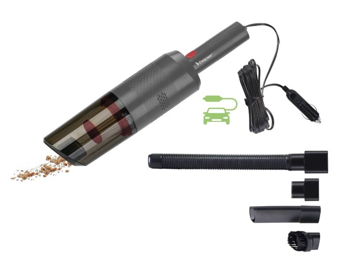 Beper Car Vacuum Cleaner, 75w, Handheld Vacuum Cleaner With Car Plug,p202asp402