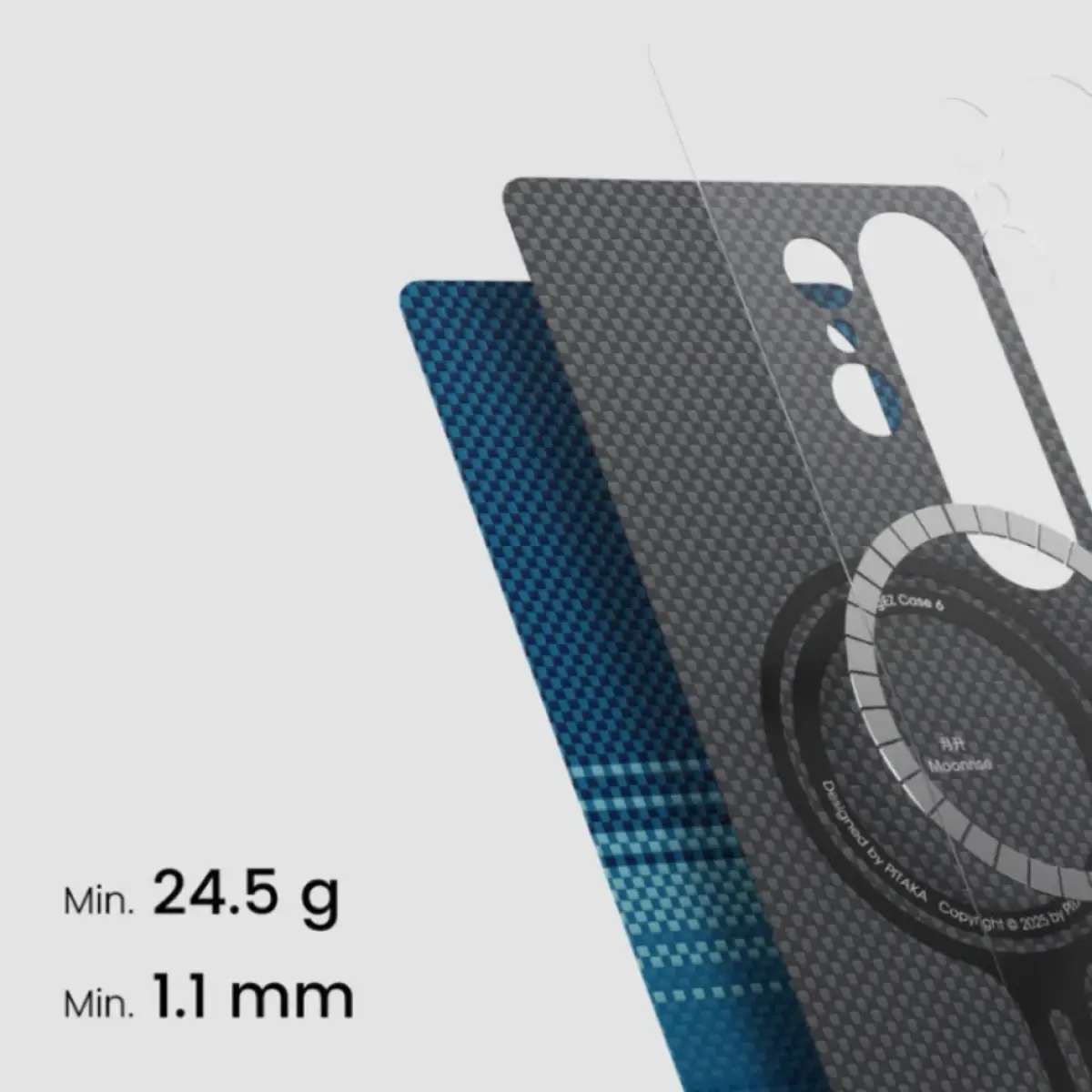 Pitaka Galaxy S25 Ultra Edge Case (Moonrise)