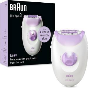 Braun Silk-épil 3 3000 Epilator SE3-000 Purple