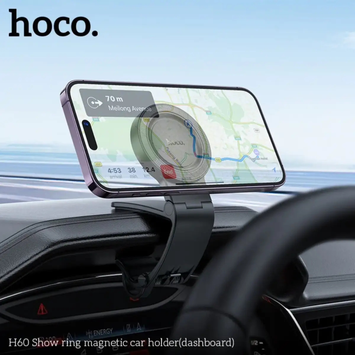 Hoco H60 Magnetic Dashboard Car Phone Holder