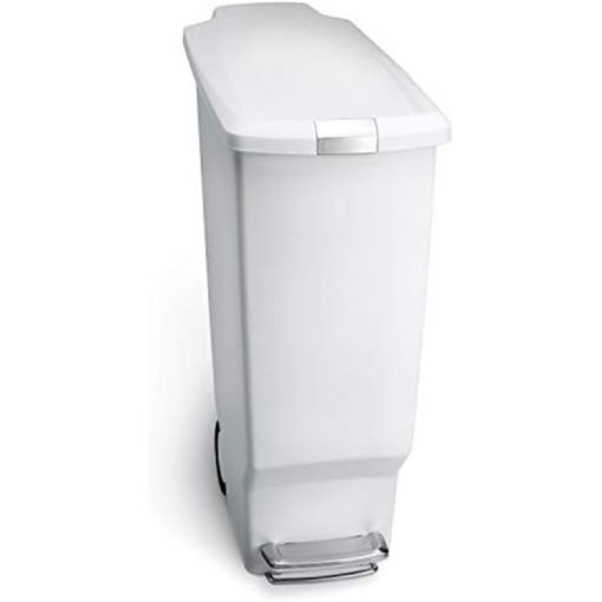 Simplehuman Slim pedal bin_plastic_white_40l