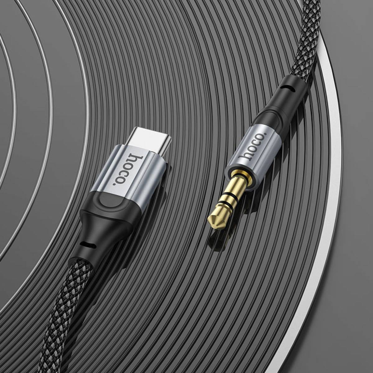 Hoco Cable 3.5mm to Type-C UPA26 Fresh Audio Conversion
