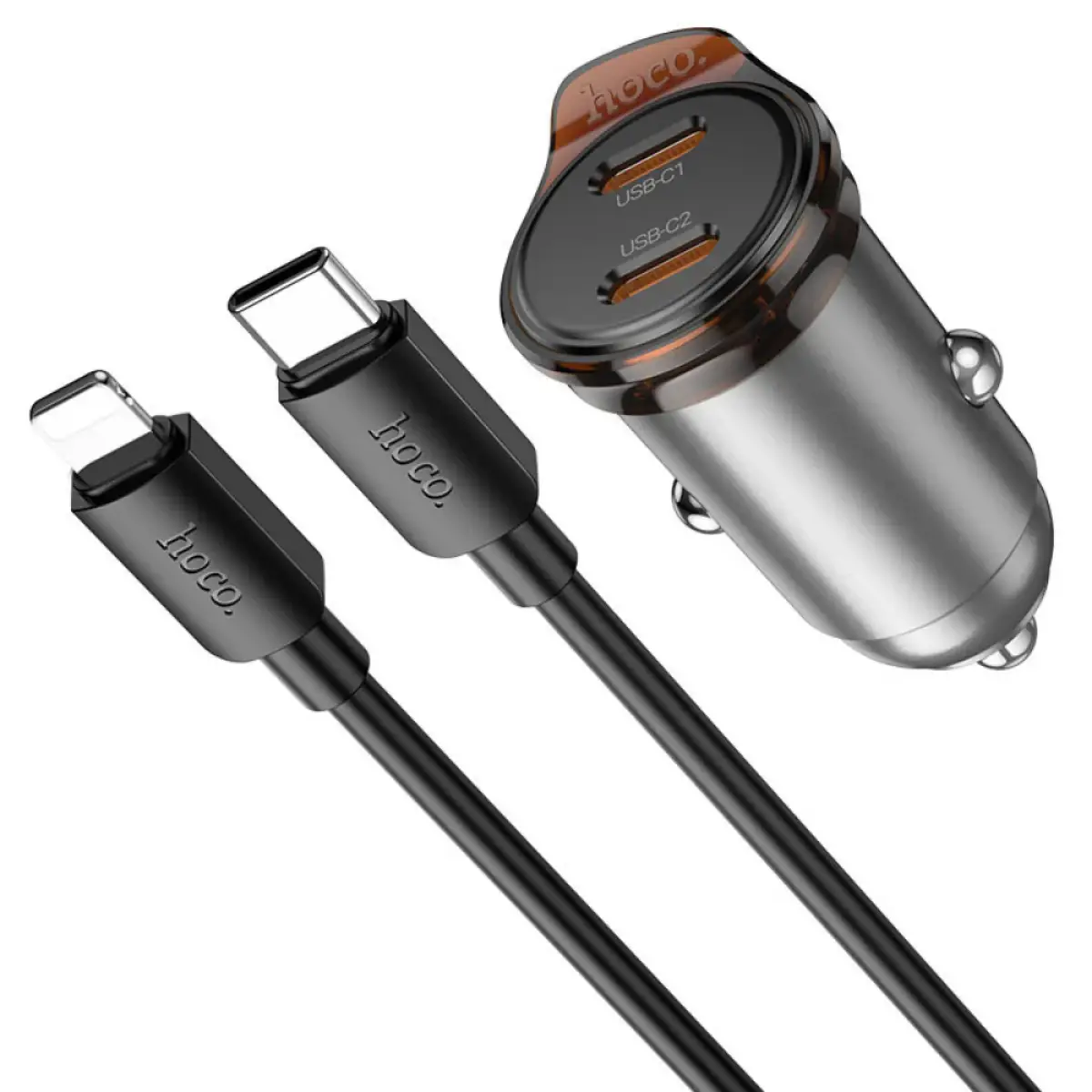 Hoco 45W Car Charger USB-C Hoco Fast Charge iPhone