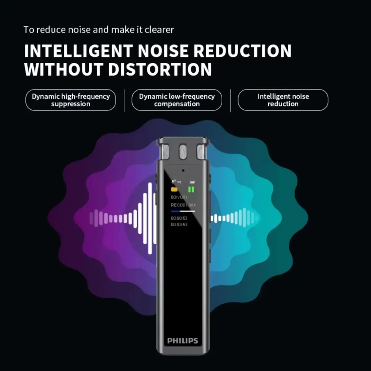 Philips Smart Voice Recorder (VTR5260)