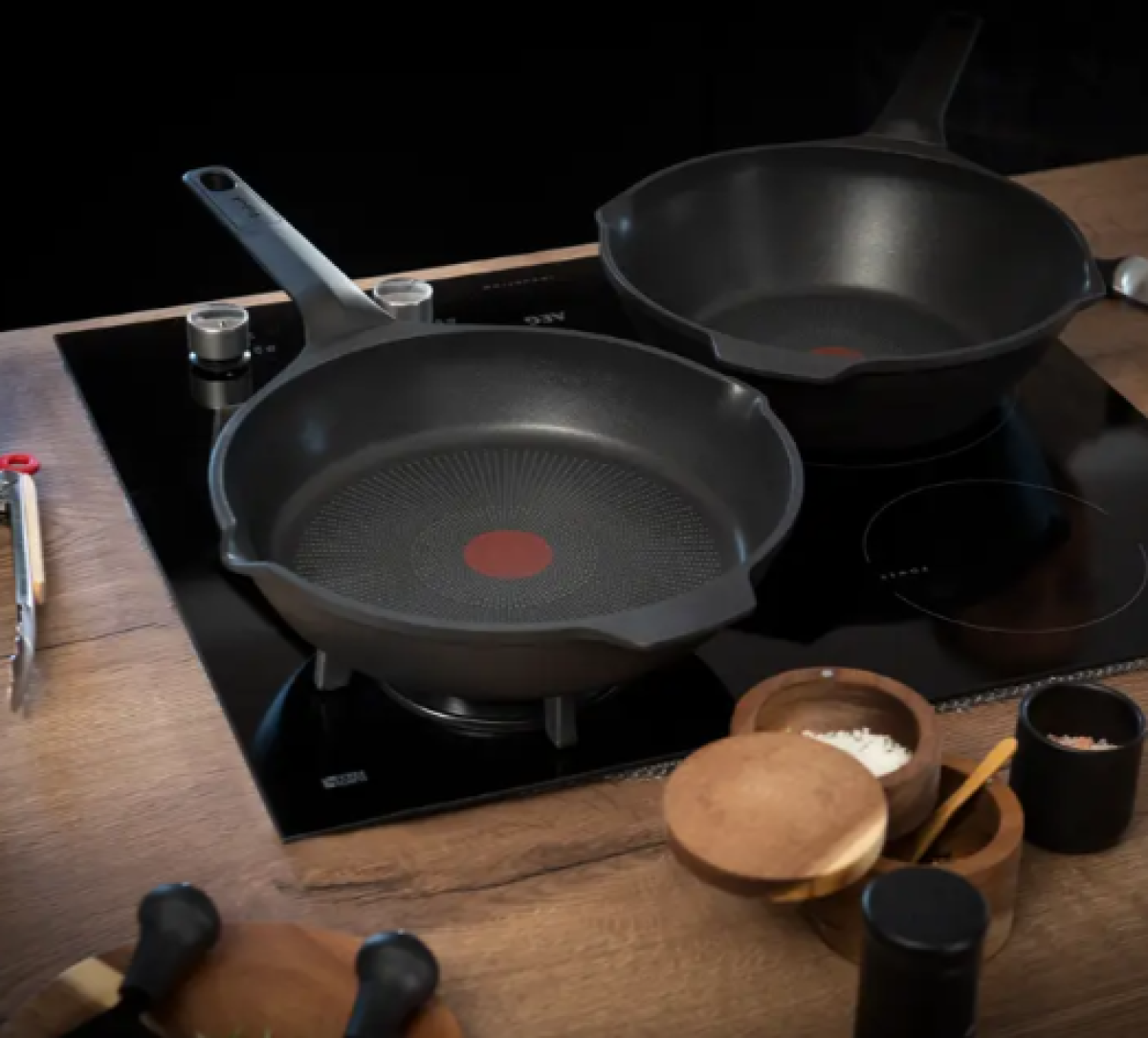 Tefal Robusto Wok Fonte - 28 cm - Induction