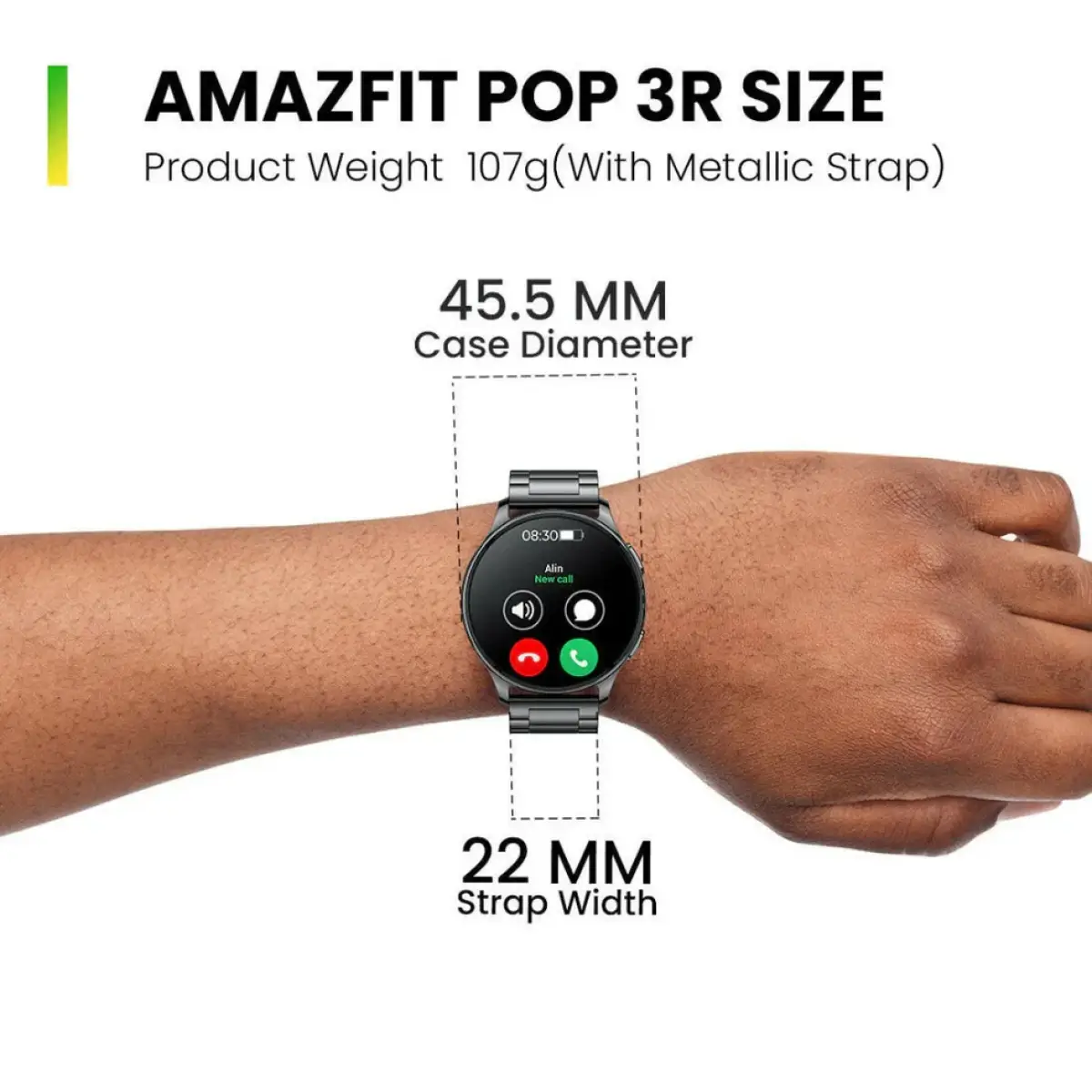 Amazfit Pop 3R Smartwatch