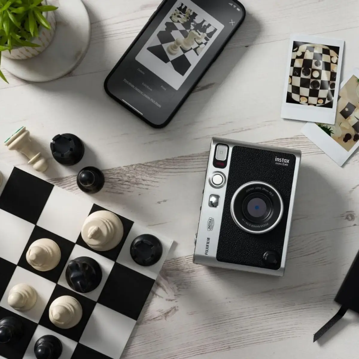 Fujifilm Instax Mini EVO Hybrid Instant Camera