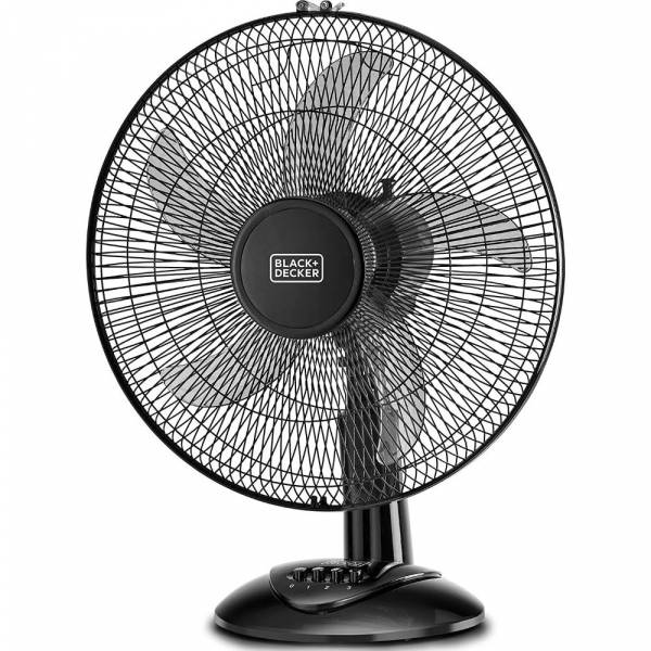 Black & Decker, 16 Inch Desktop Table Fan, Black