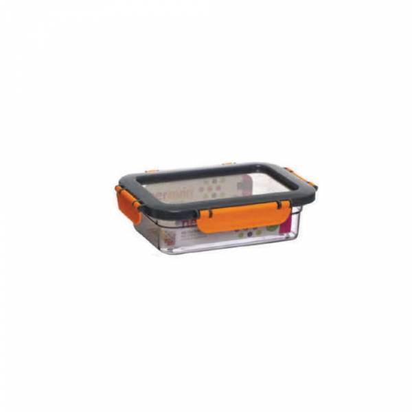 Herevin Airtight Food Container 0.6lt Orange, 161426-560o