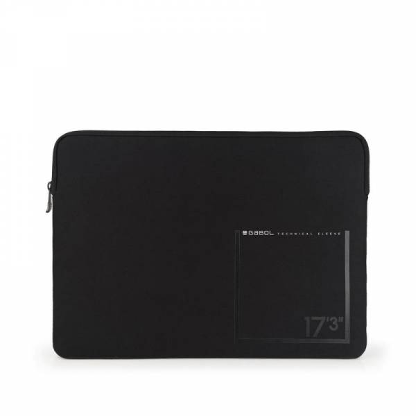 Gabol Business, Laptop Sleeve 43x32x2cm 17.3" #412584001 Black