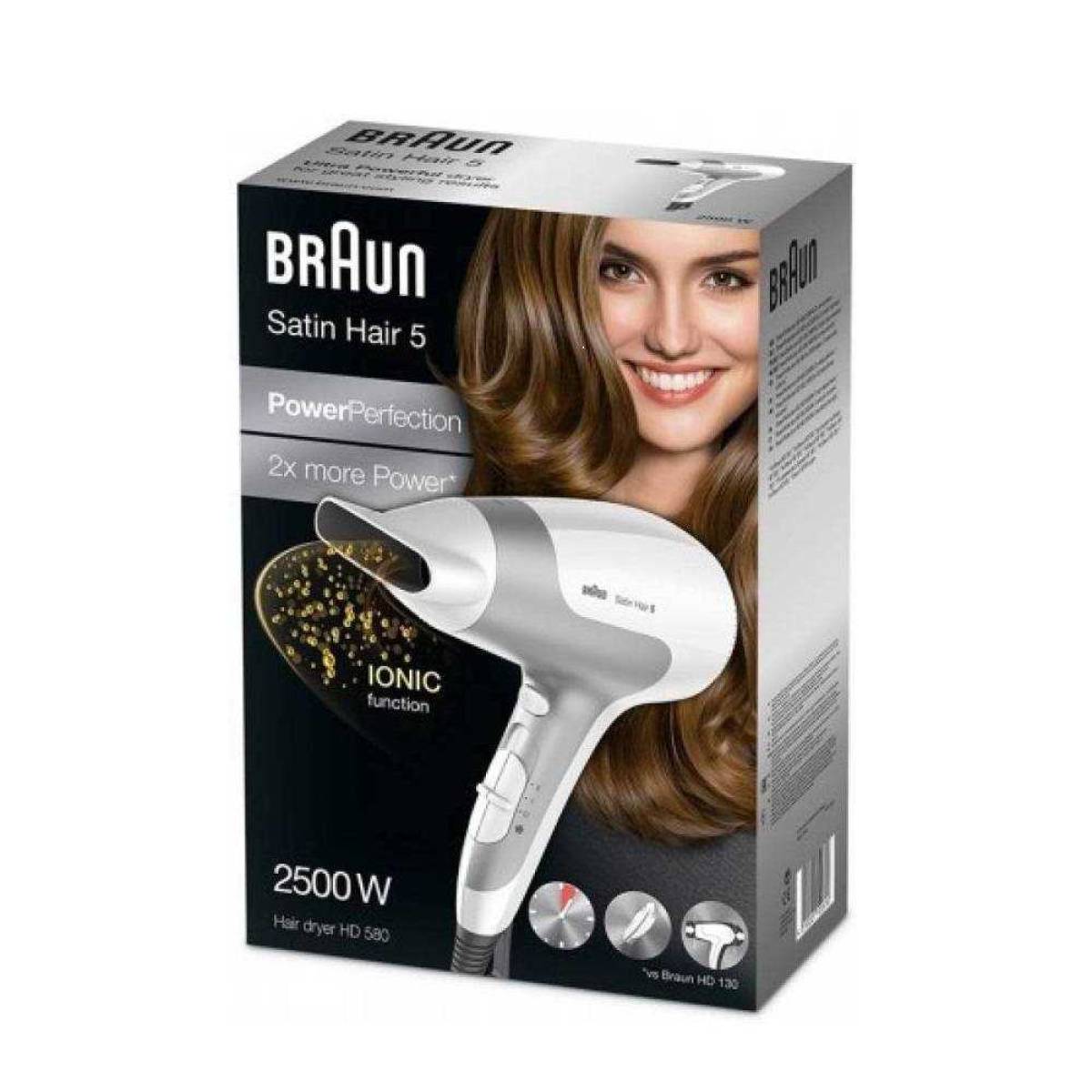 Braun Satin Hair 5 Powerperfection Hd580 - Braun