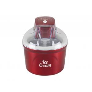 Beper Automatic Ice Cream And Sorbet Maker, 40min, Double Insulated Aluminium Basket, Transparent Lid, P102gel002