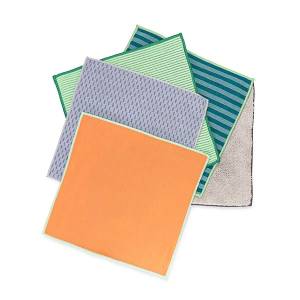 recycled microfiber cloths (set of 5)-FULL CIRCLE
