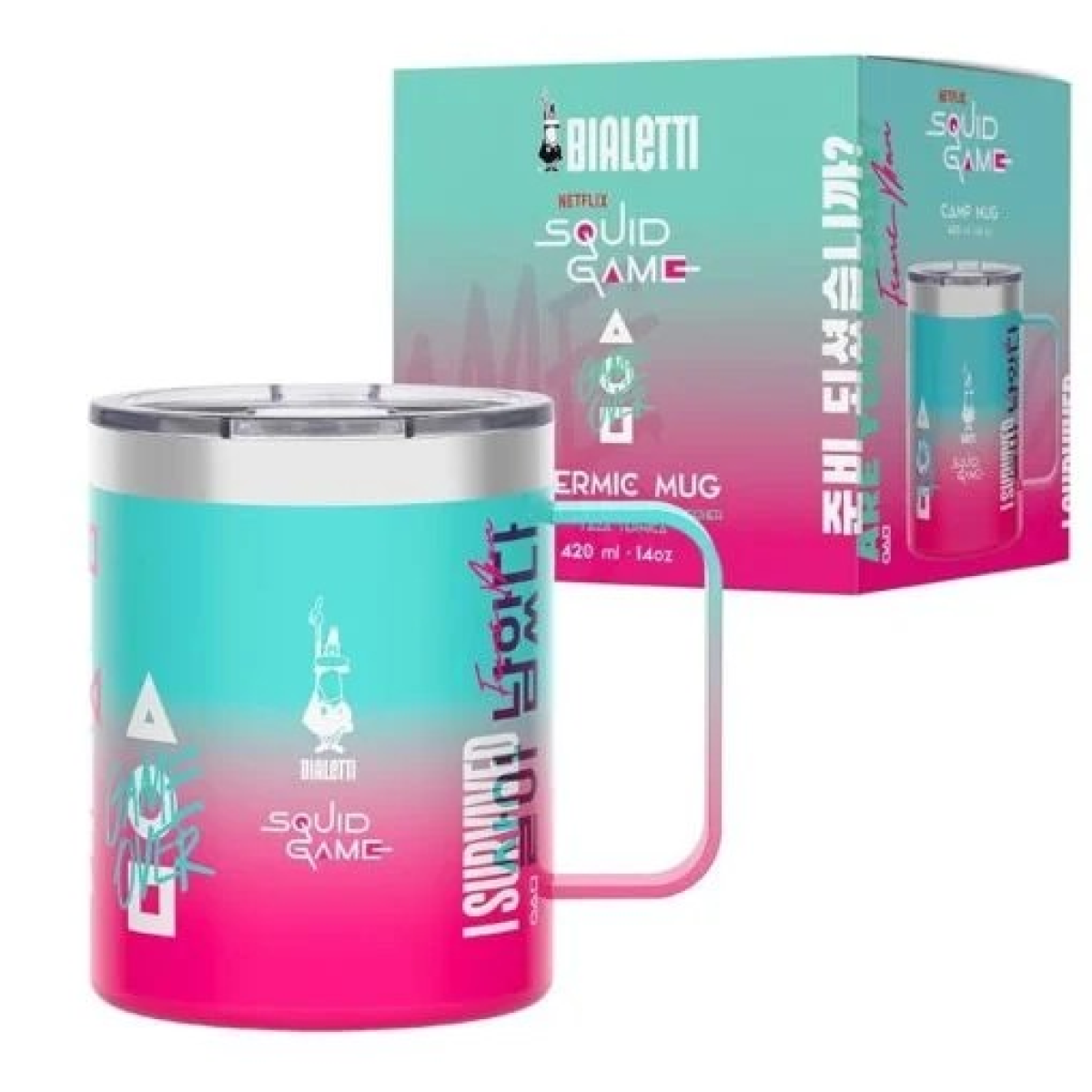 Bialetti SQUID003 Mug Squid Game, 360ML