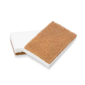 Walnut scrubber sponge (2pk)-FULL CIRCLE
