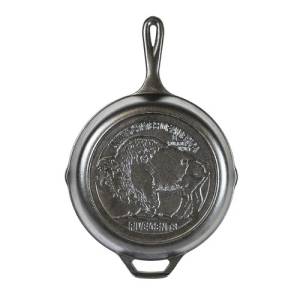 Lodge Wildlife Series 26.0cm Buffalo Nickel Skillet