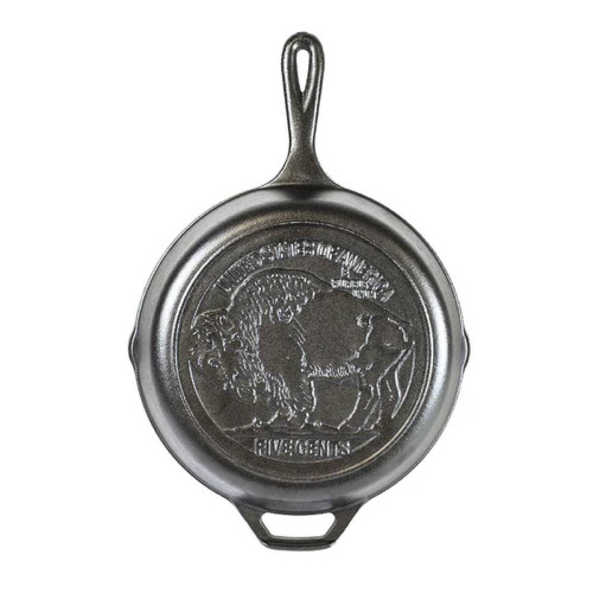 Lodge Wildlife Series 26.0cm Buffalo Nickel Skillet
