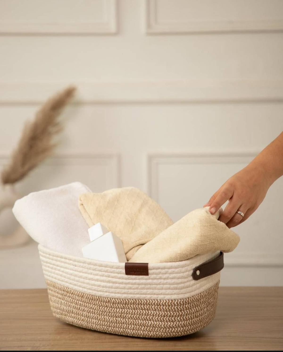 Woven Storage Basket 3 pcs