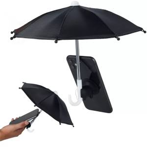 Buy 2 Get 1 for Free - Phone Umbrella for Sun with Suction Cup - Black