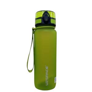 Uzspace Plastic Water Bottle Colorful Frosted 800ml Tritan Bpa Free #3053 Light Green.
