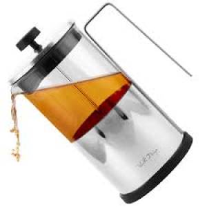 Vialli - COFFEE AND TEA MAKER 1000ML SILVER DIAMANTE