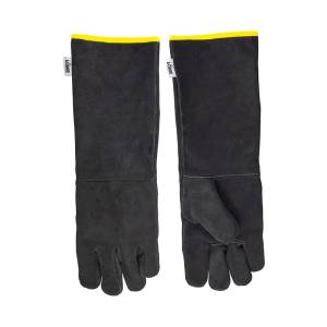 Lodge Black Leather Gloves