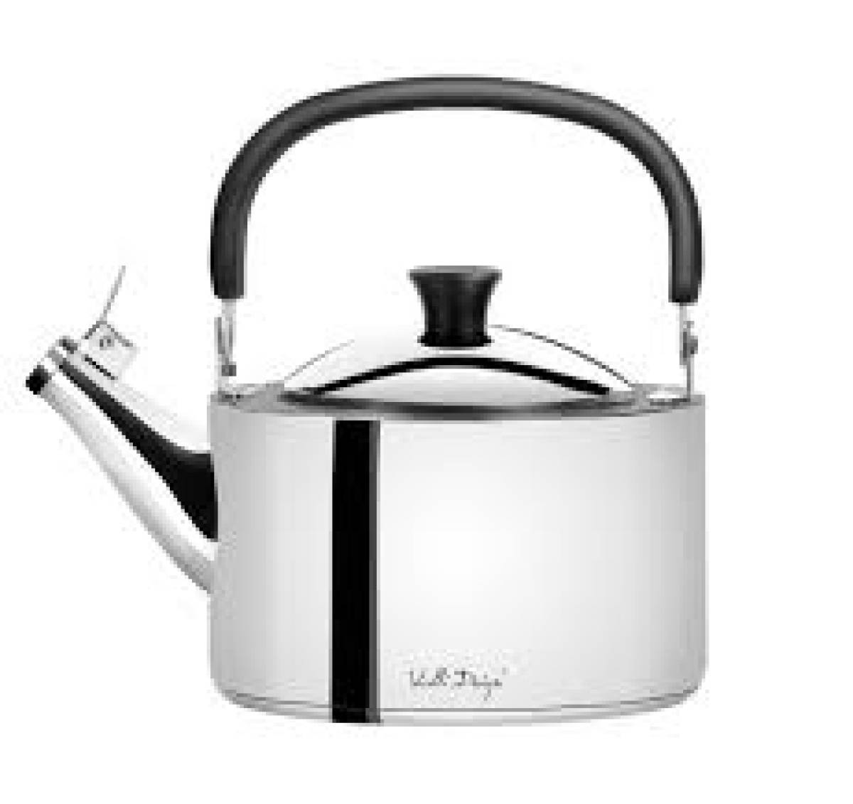 Vialli - KETTLE 1.5L WITH A WHISTLE POLISHED STEEL DIAMANTE