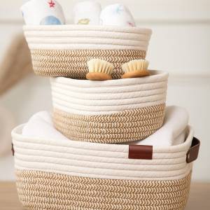 Woven Storage Basket 3 pcs