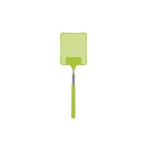 Beper Telescopic Fly Swatter Extendable Fly Swatter Stainless Steel Rod Extendable To 30-inch (76cm) [green], C206uti020gr