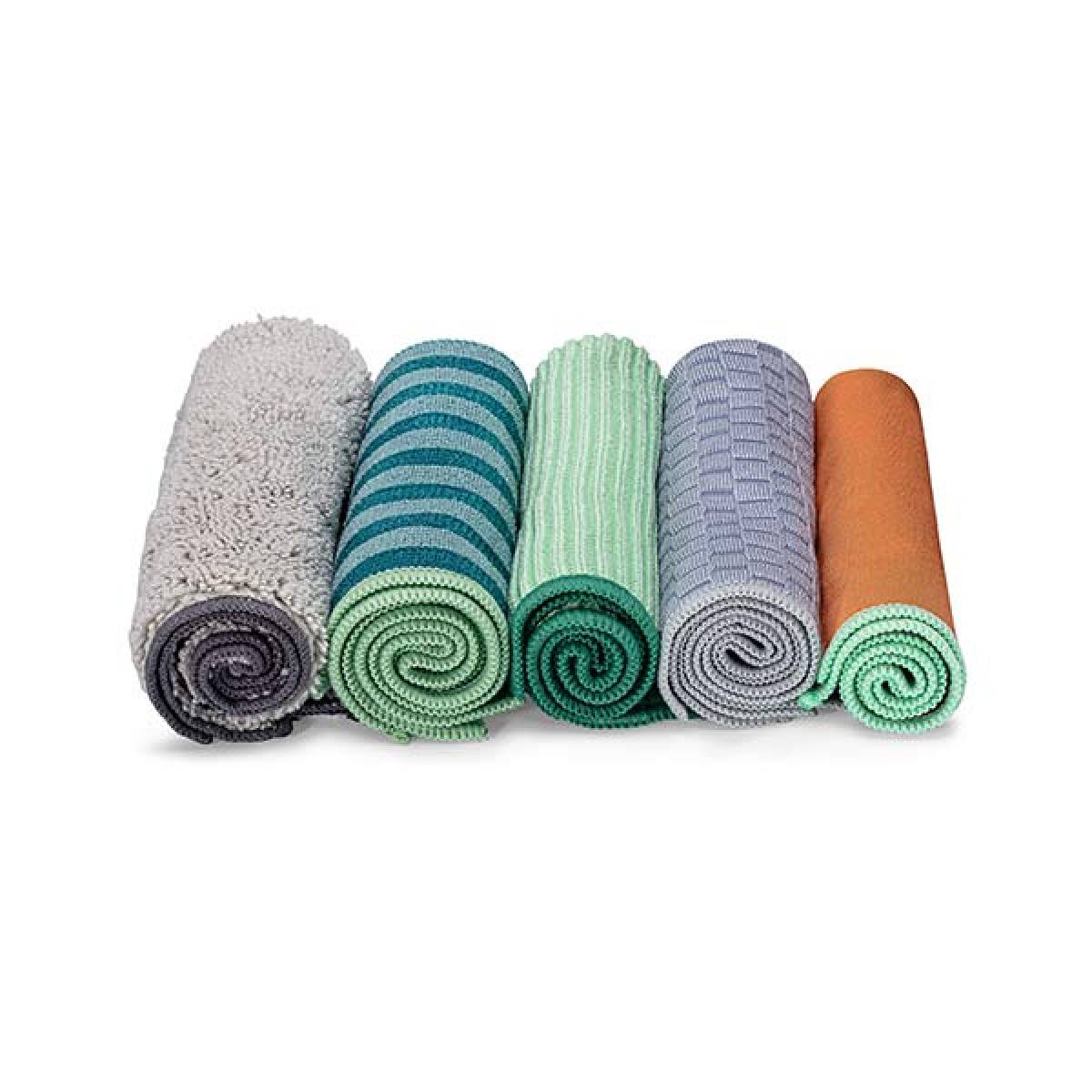 recycled microfiber cloths (set of 5)-FULL CIRCLE