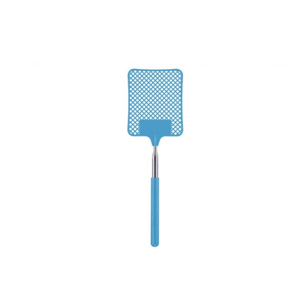Beper Telescopic Fly Swatter Extendable Fly Swatter Stainless Steel Rod Extendable To 30-inch (76cm) [blue], C206uti020blu
