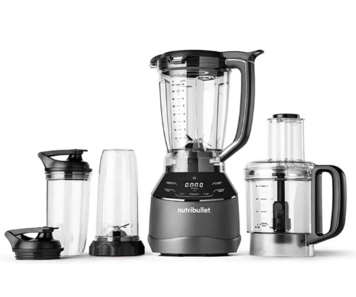 Nutribullet Triple System Blender, 1500W – Dark Grey  NTS-1500
