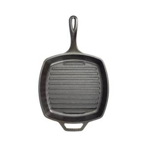 Lodge Wildlife Series 26.70cm Square Cast Iron Fish Grill Pan