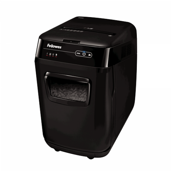 Fellowes, Automax™ 200c, Cross-cut Shredder, 200 Sheet, Black