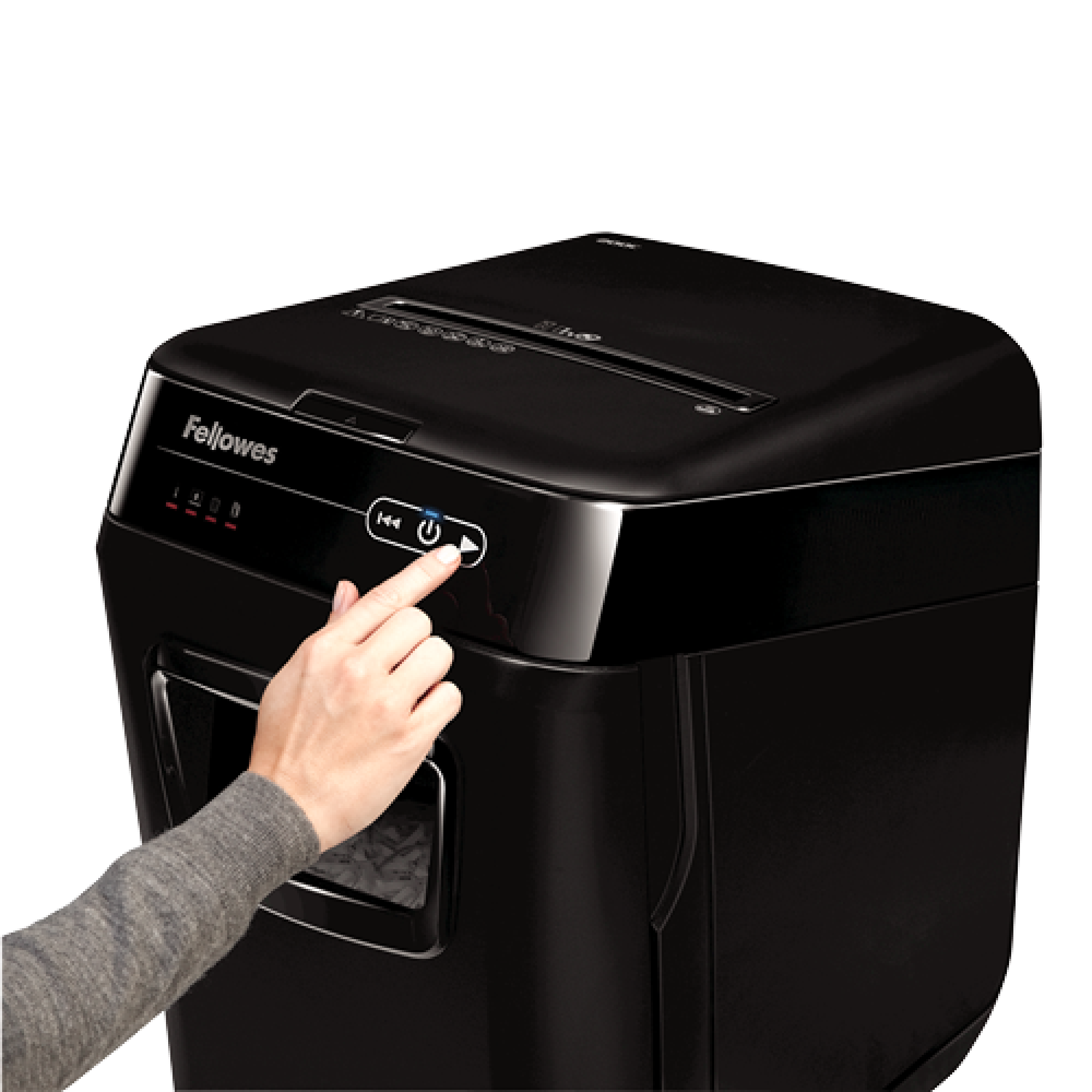 Fellowes, Automax™ 200c, Cross-cut Shredder, 200 Sheet, Black