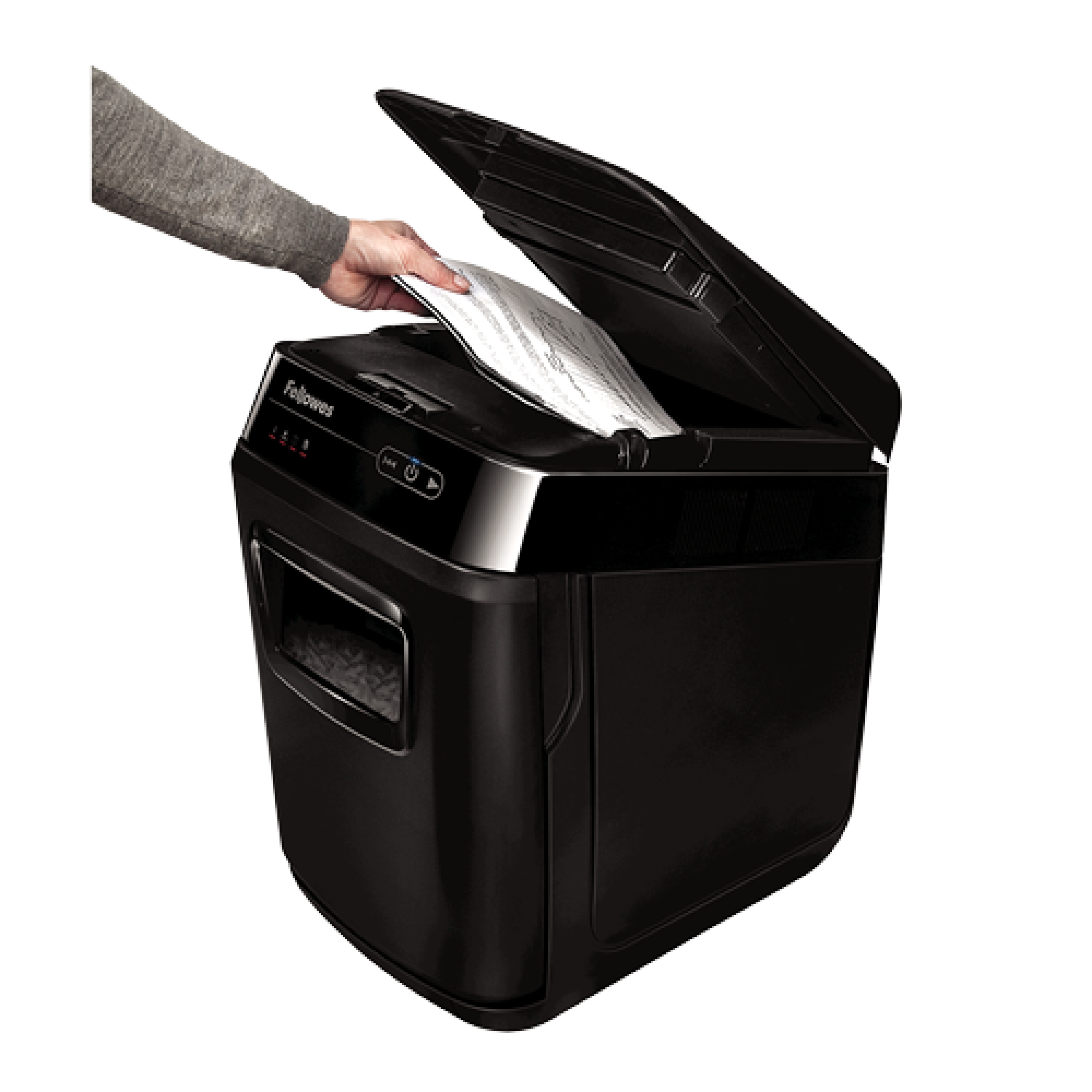 Fellowes, Automax™ 200c, Cross-cut Shredder, 200 Sheet, Black