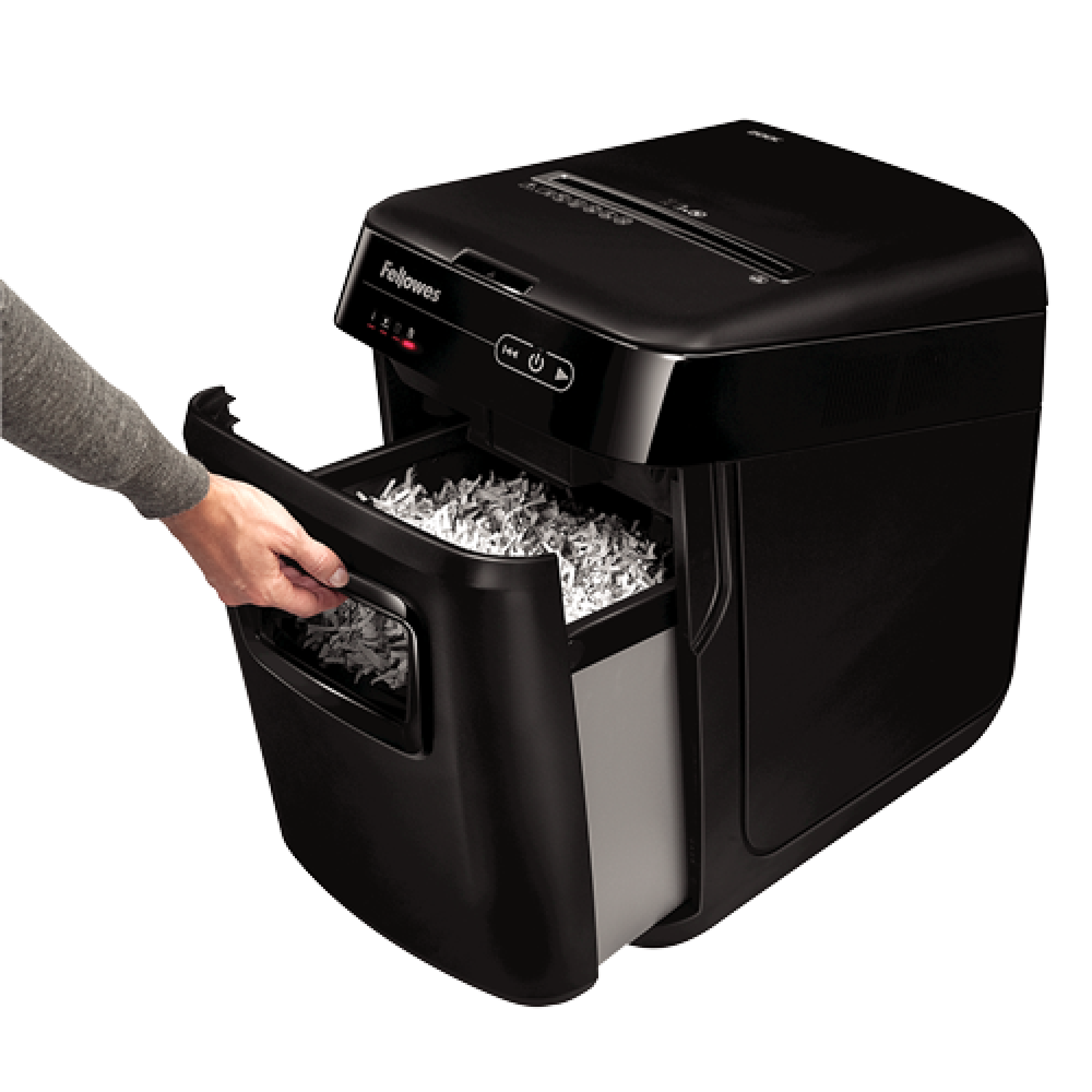 Fellowes, Automax™ 200c, Cross-cut Shredder, 200 Sheet, Black