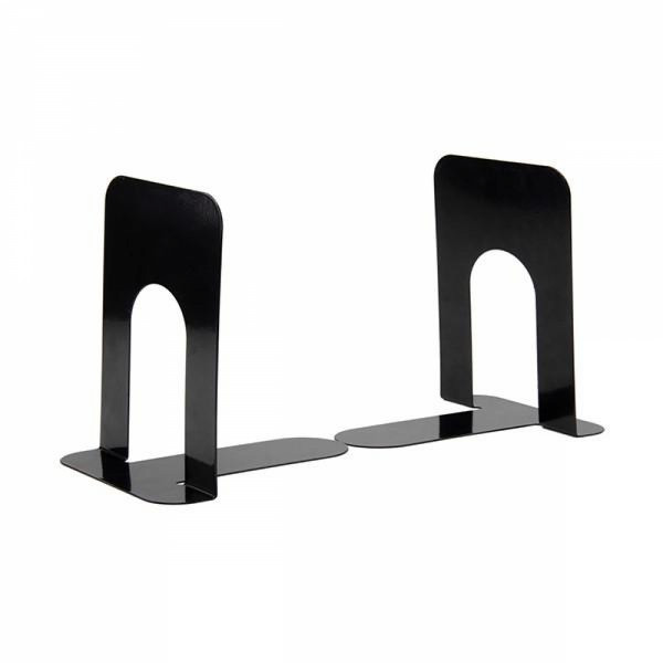 Kw Trio, Bookends, 21cm With Sponge, Black