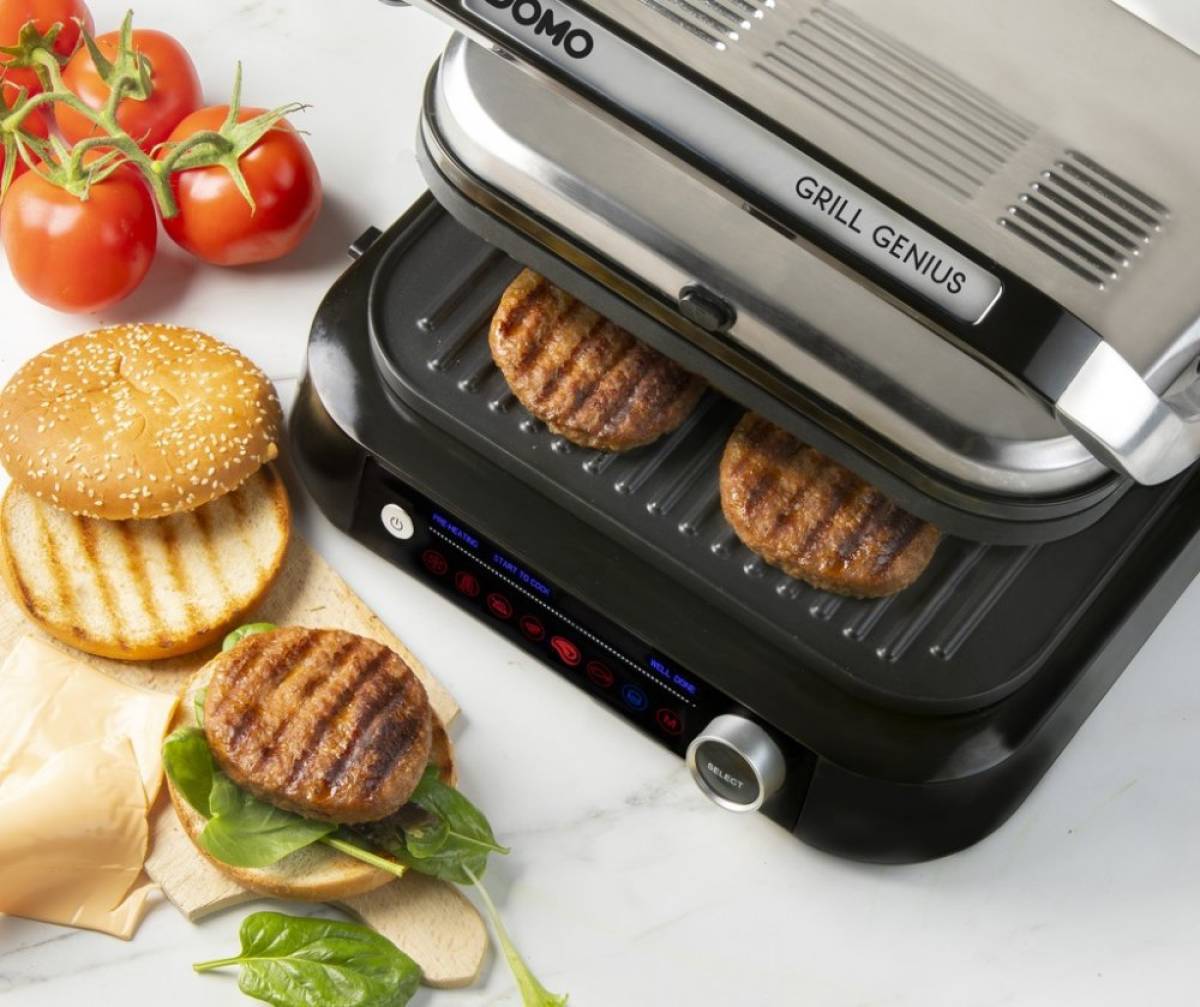 Domo Digital Contact Grill - Grill Genius