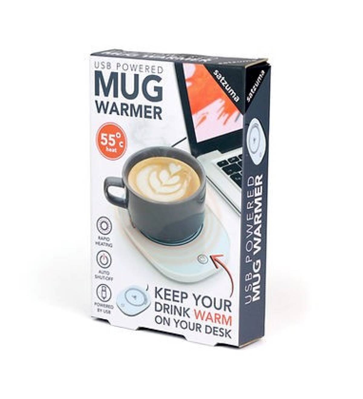 Satzuma Usb Powered Mug Warmer #mw001.
