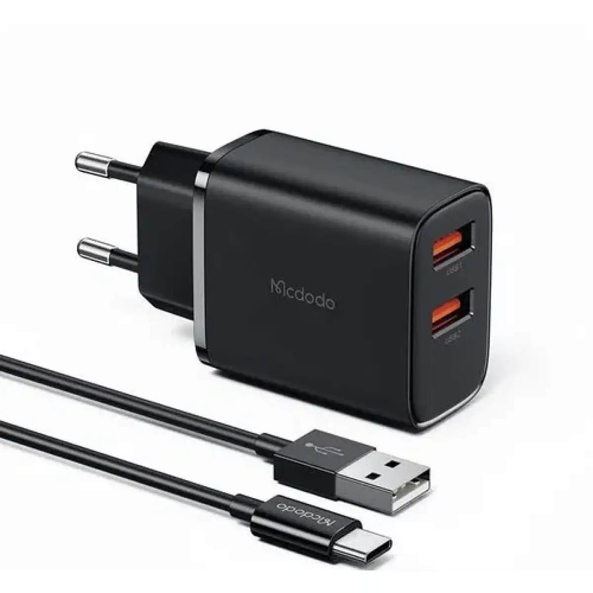 McDodo CH-5072 wall charger set 12W pro dual type-c cable 3A
