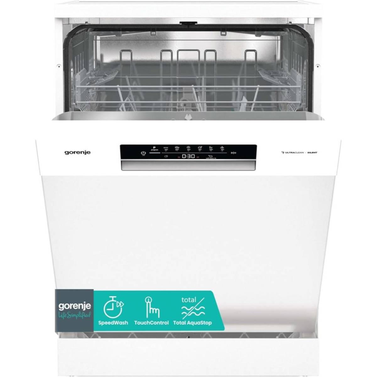 Gorenje, Dish-washer 6 Programs 14 Setting Place White