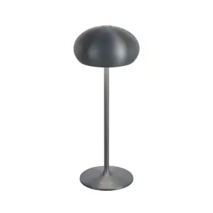 Table Lamp 23cm Sompex Pebble 78687 Graphite Brushed