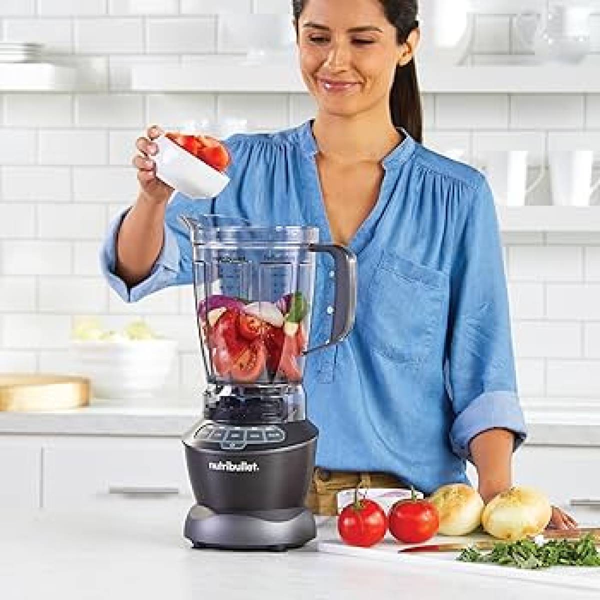 Nutribullet Full Size Blender Combo 1200 Watts, 9 Piece Set