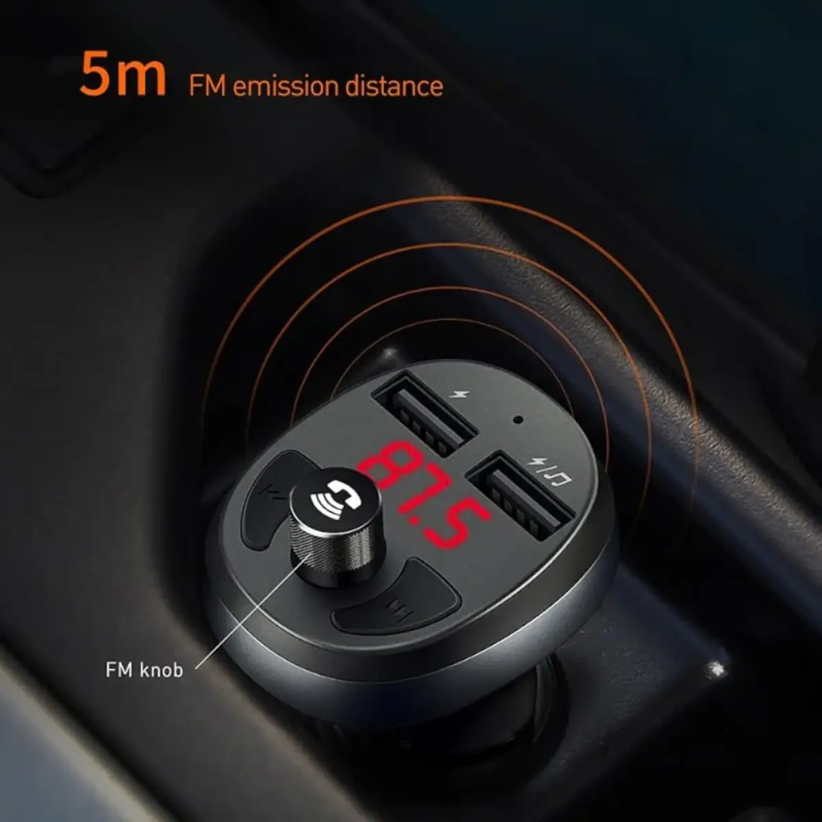 Mcdodo CC-6880 Bluetooth FM Transmission Car Charger