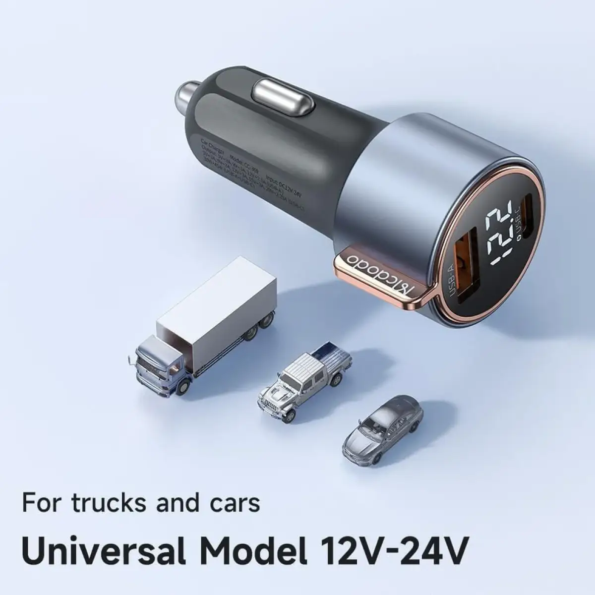 Mcdodo CC-3690 75W Digital Display Car Charger